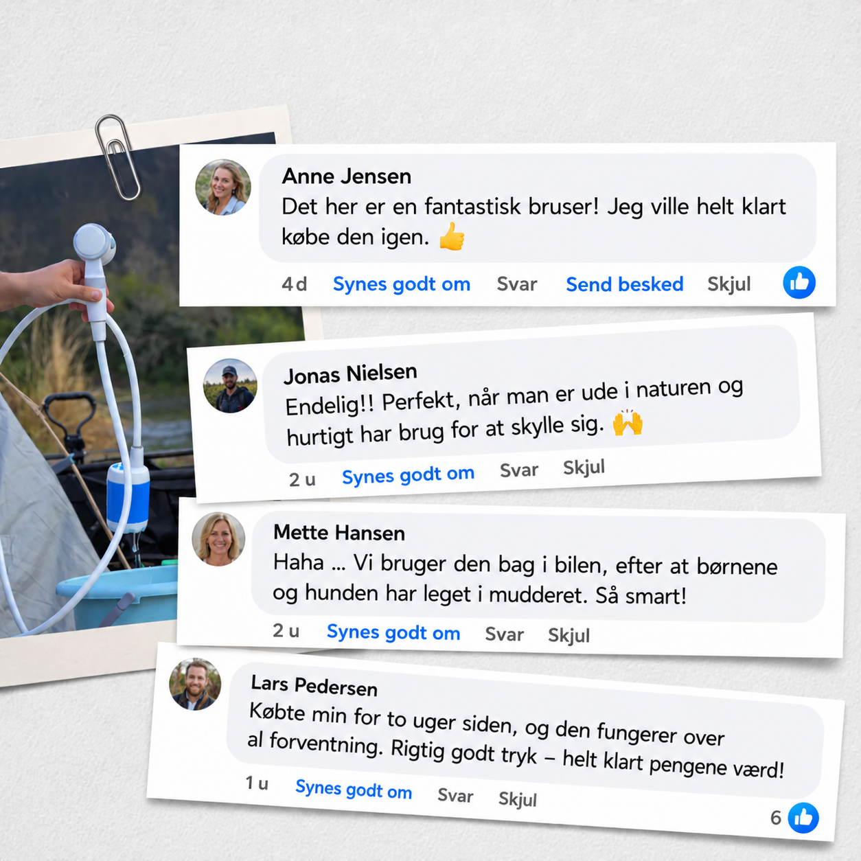 Bærbar Campingbruser